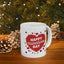 Valentine's Day Mug - Happy Red Hearts