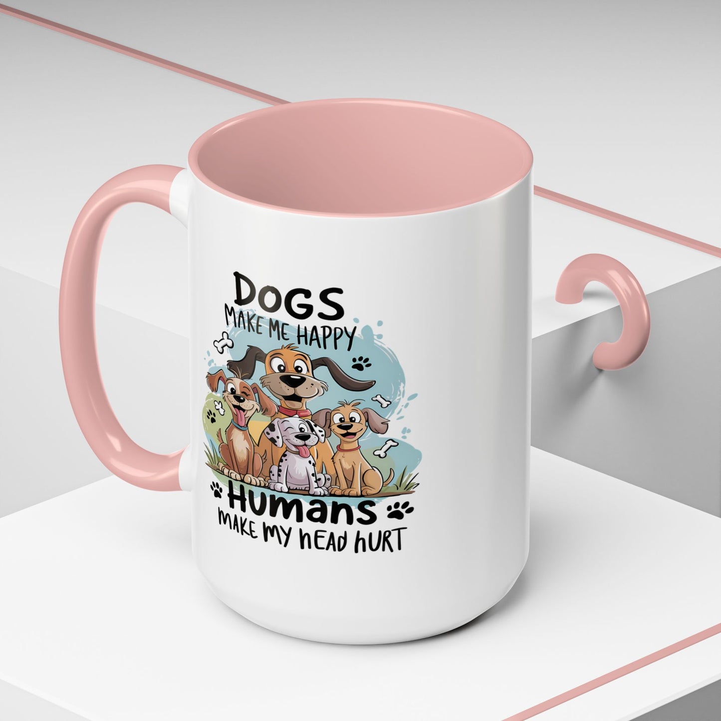 Animal Mug - Dogs Make Me Happy