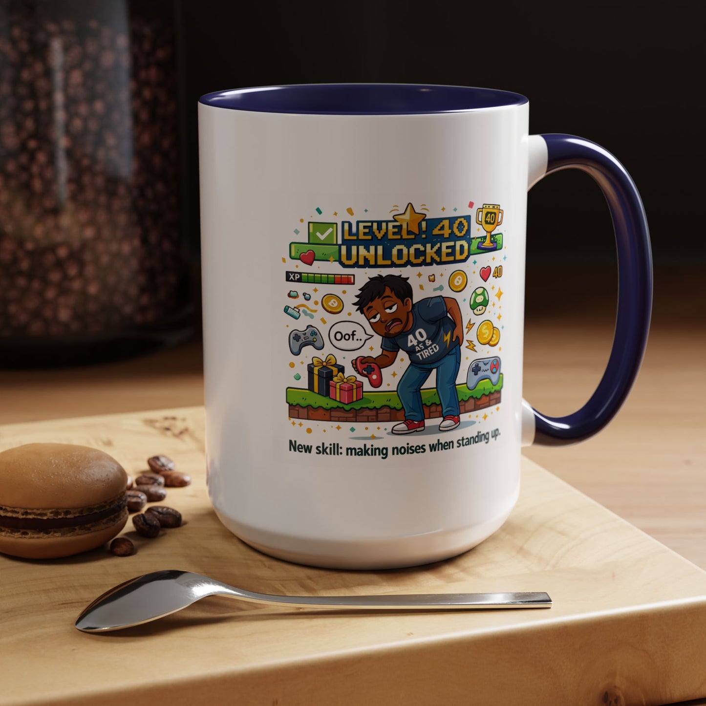 Birthday Mug - Level 40 Unlocked