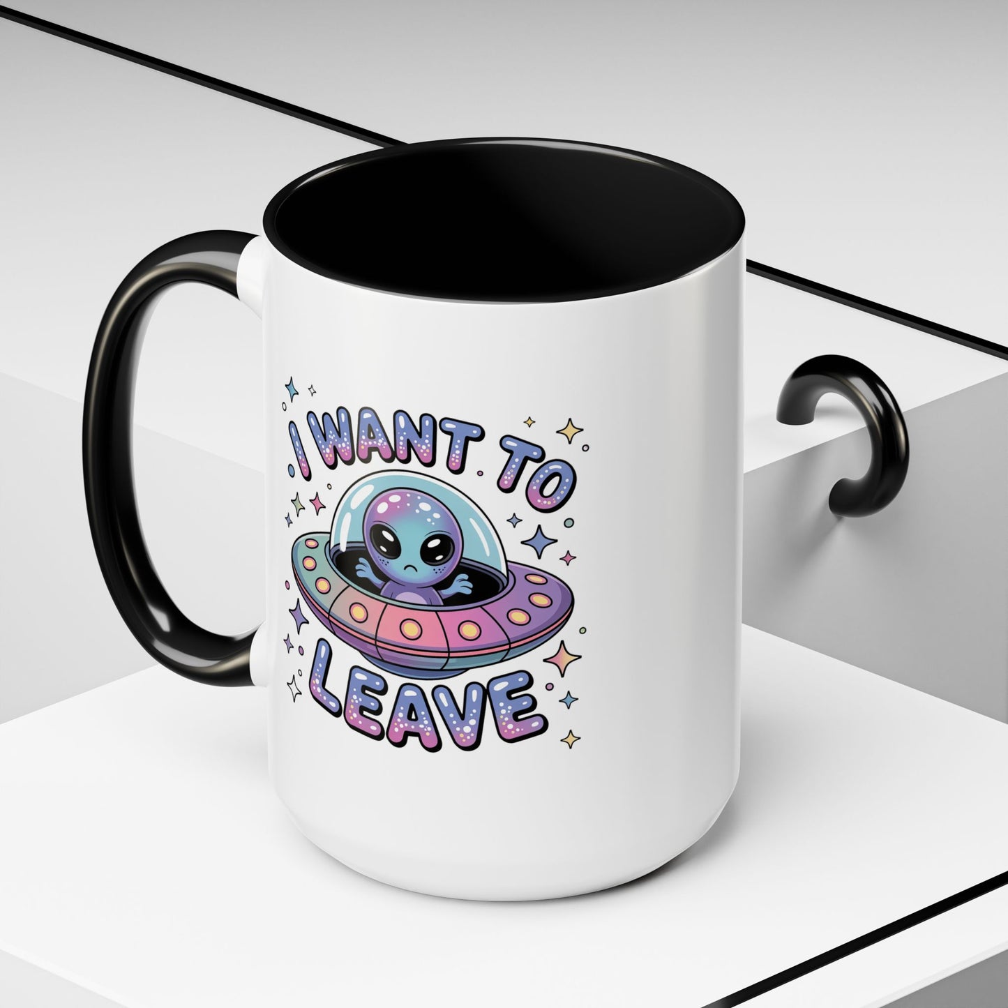 Alien Mug - I Want To Leave