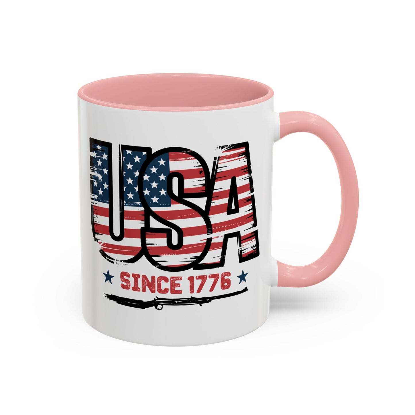 4th of July Mug - USA Since 1776 Gun