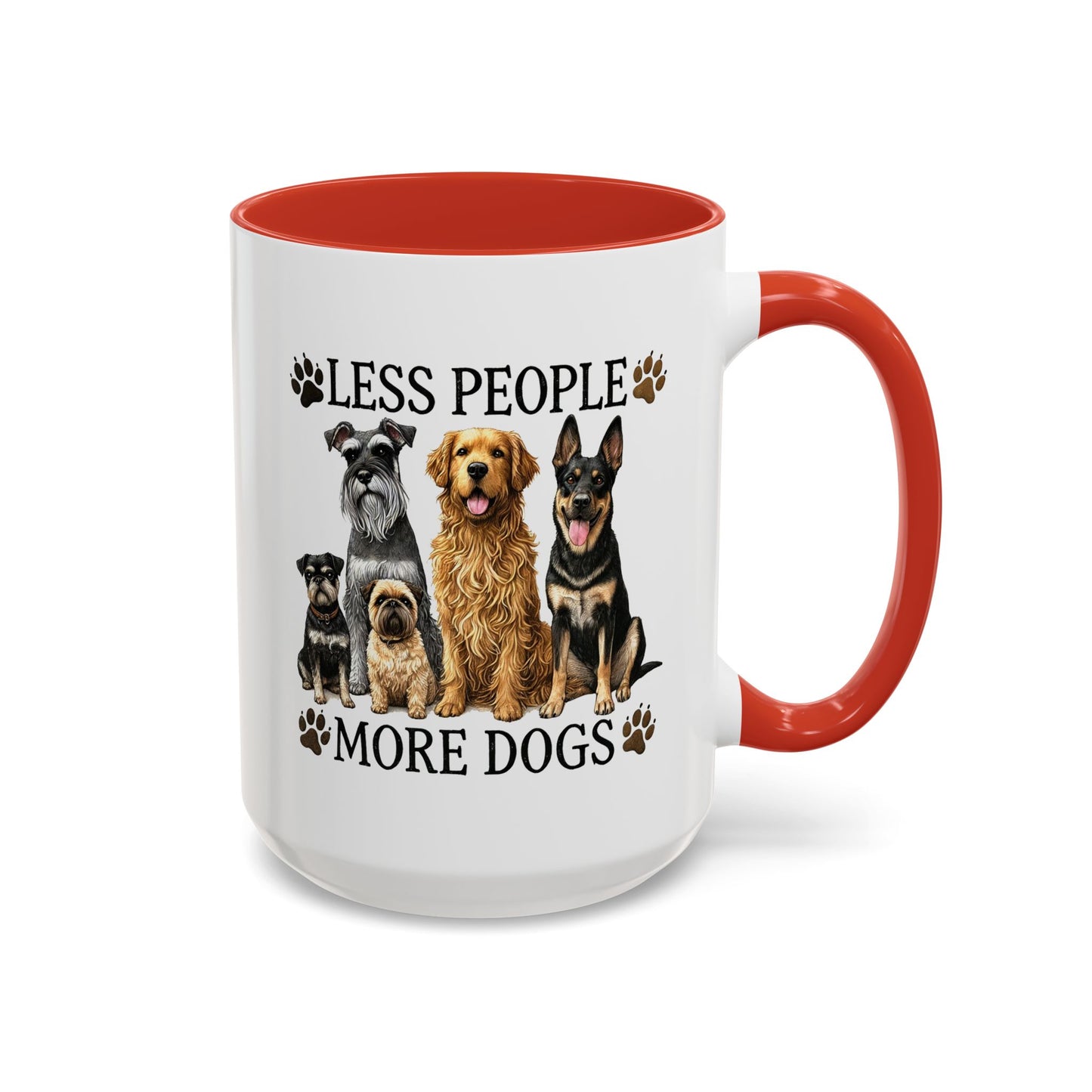 Animal Mug - Less People More Dogs