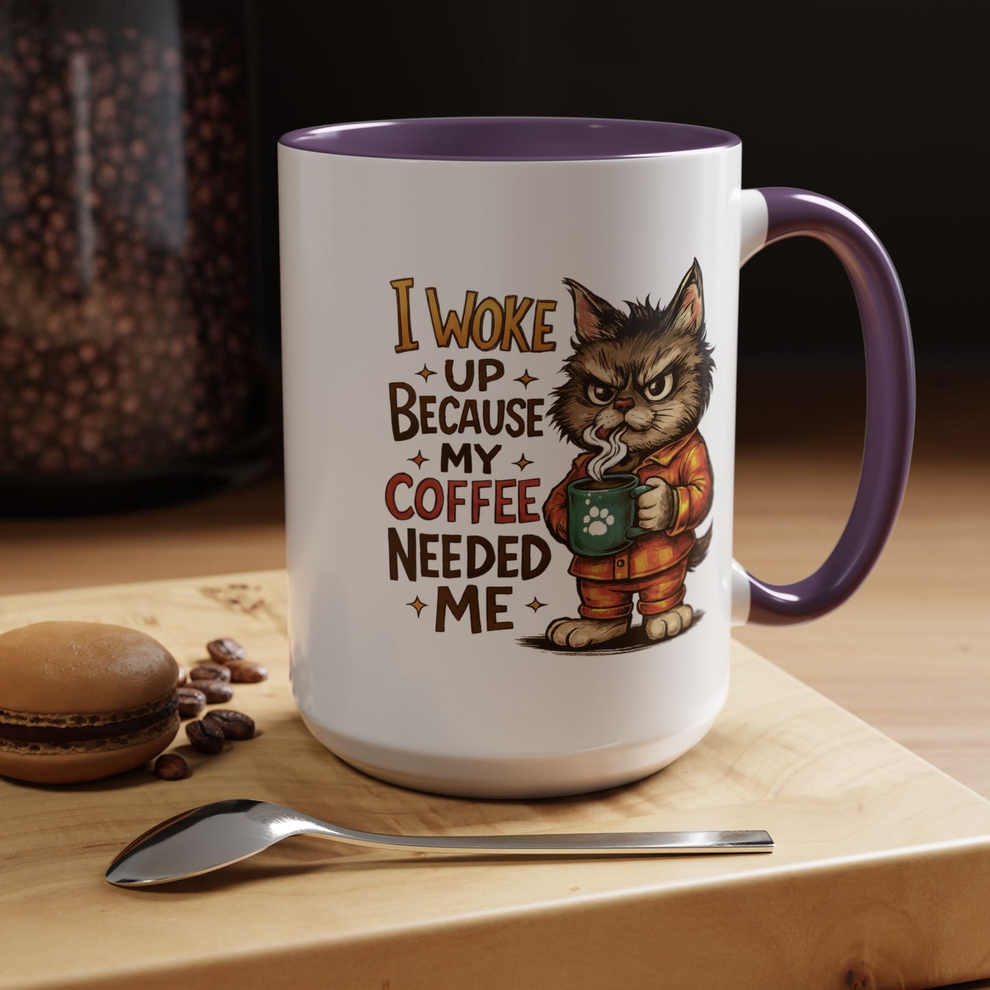 Animal Mug - I Woke Up Because