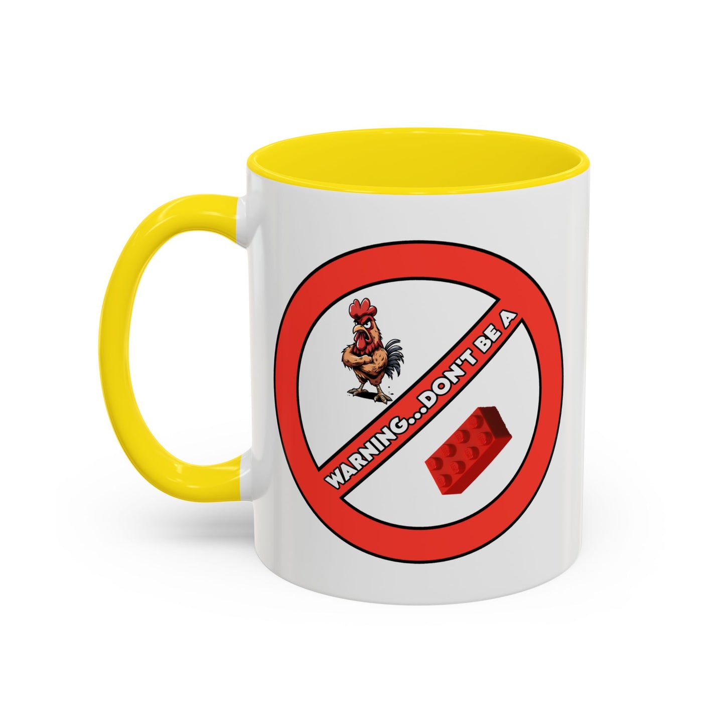 Adult Mug - Warning Don't Be A Cock Blocker