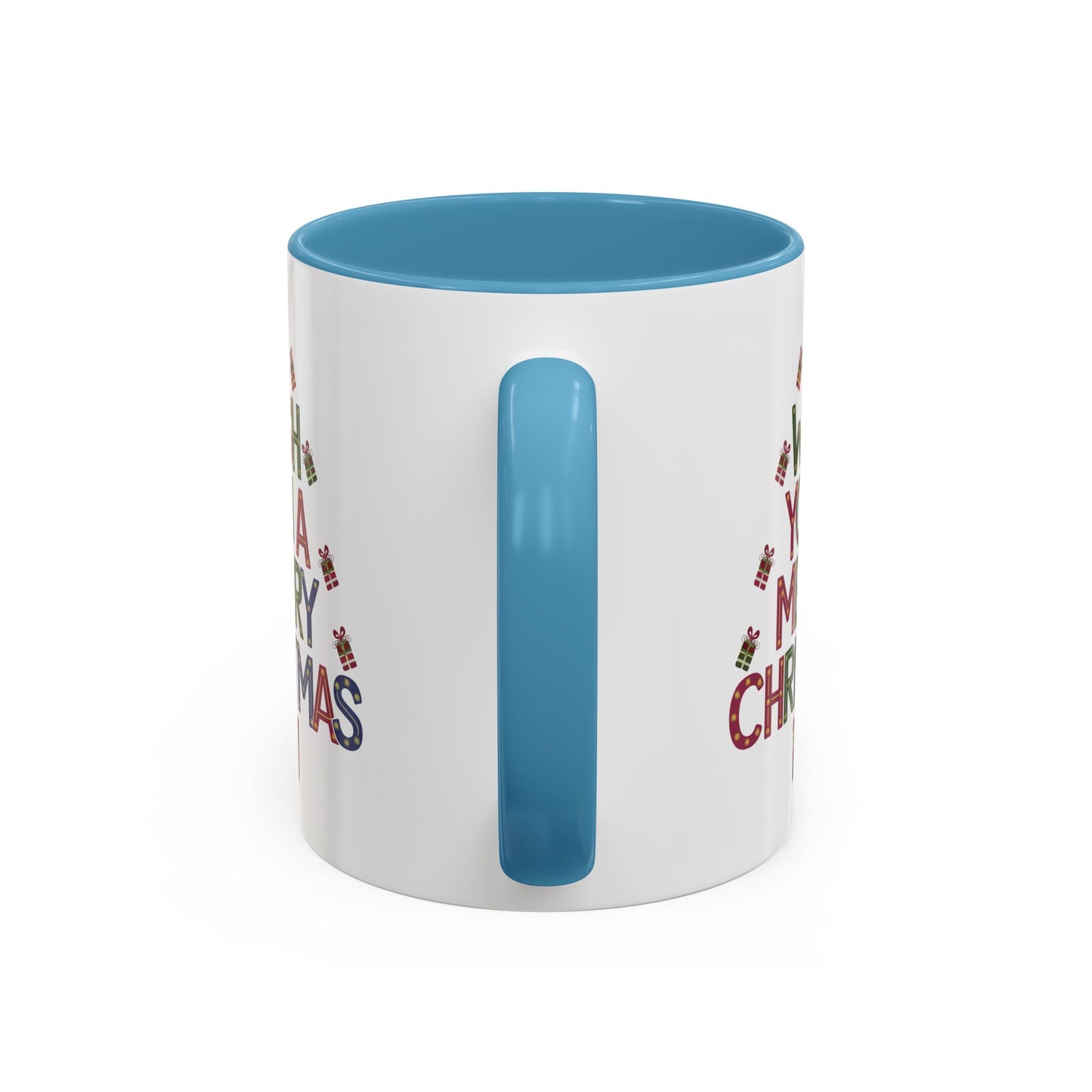 Christmas Mug - I Wish You a Merry Christmas Present Treee