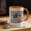 4th of July Mug - Freedom Smiley Face