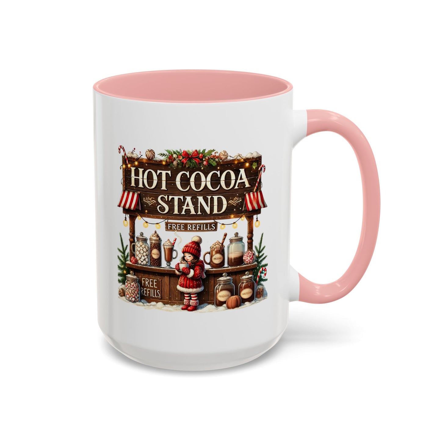Christmas Mug - Hot Cocoa Stand Free Refills