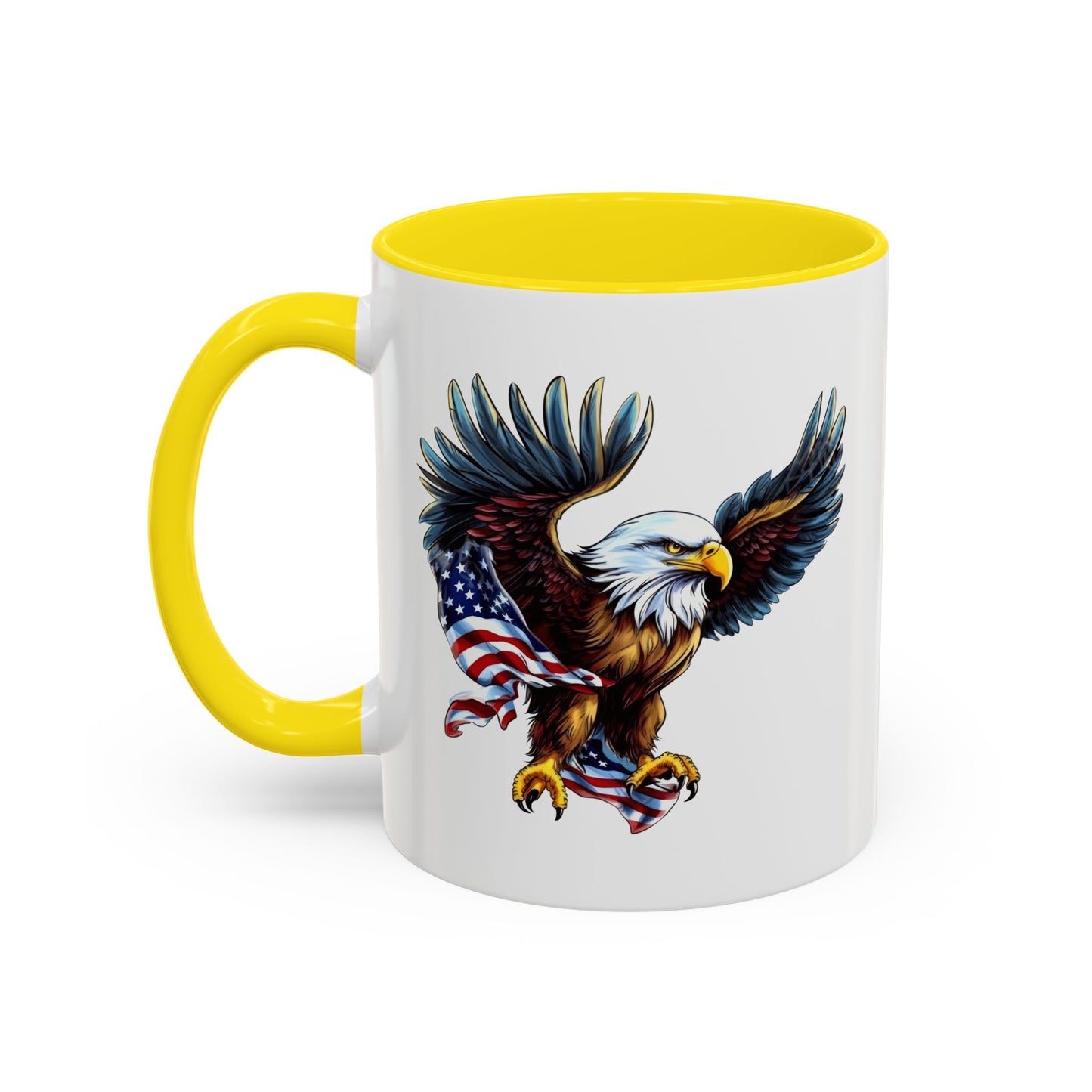 4th of July Mug - American Bald Eagle Flag 7