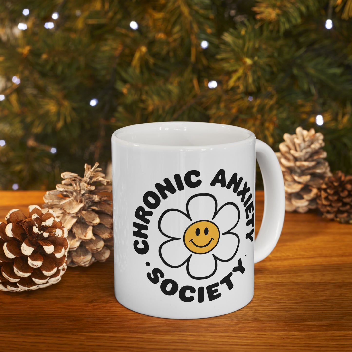 Humor Mug - Chronic Anxiety Society