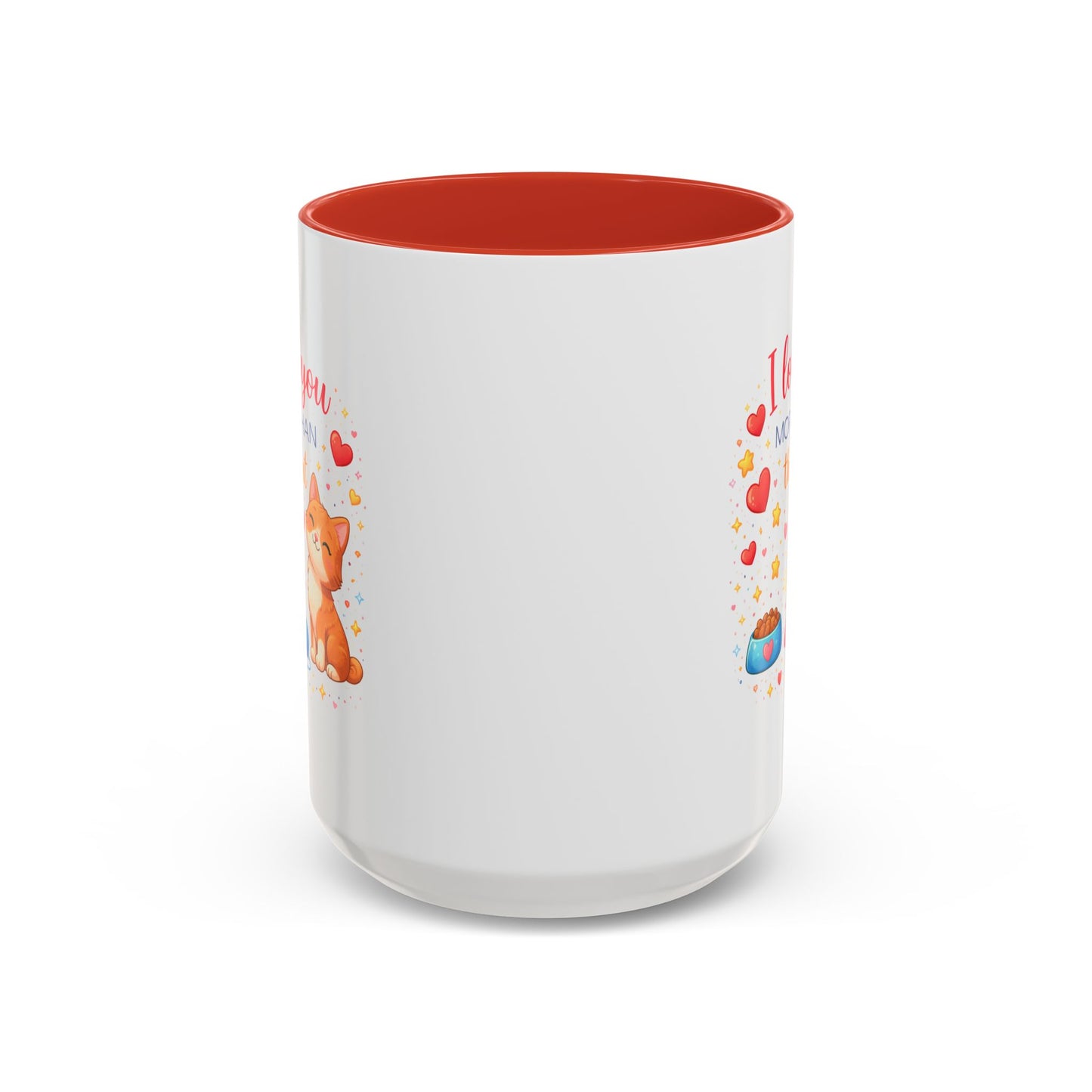 Anniversary Mug - I Love You More Than The Cat