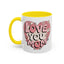 Mother's Day Mug - Love You Mom Retro Heart