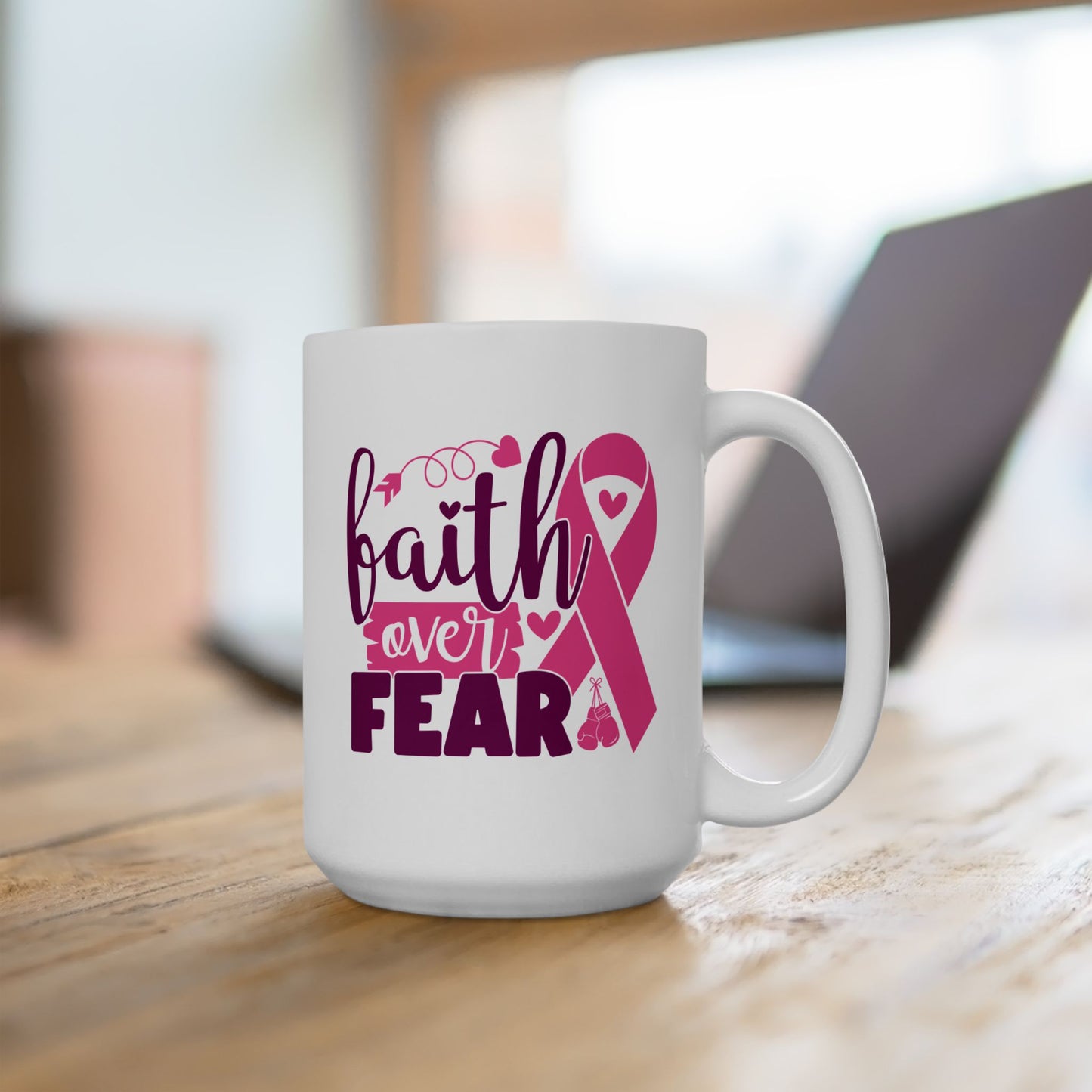 Support Mug - Faith Over Fear