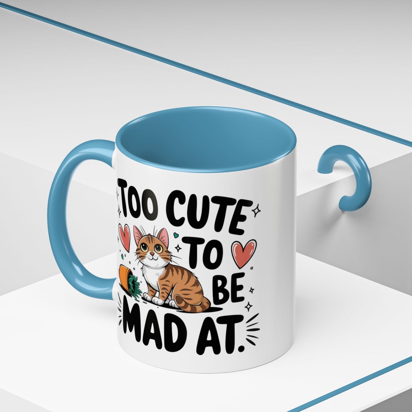 Animal Mug - Too Cute To Be Mad At