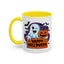 Halloween Mug - Winking Ghost With Pumpkin