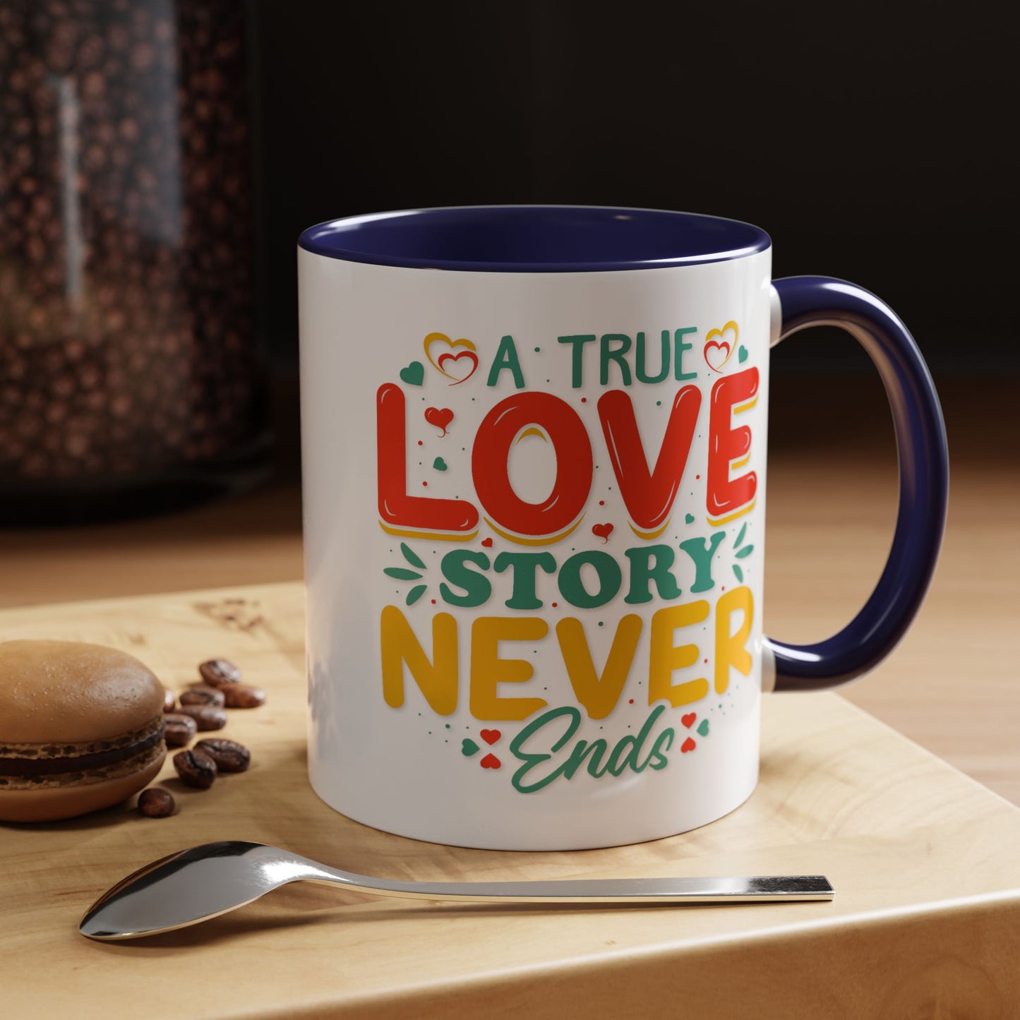 Anniversary Mug - A true Love Story Never Ends