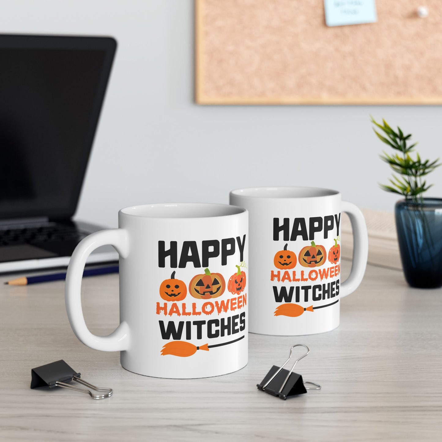Halloween Mug - Happy Halloween Witches