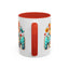 Mother's Day Mug - Mom Cat Red Heart