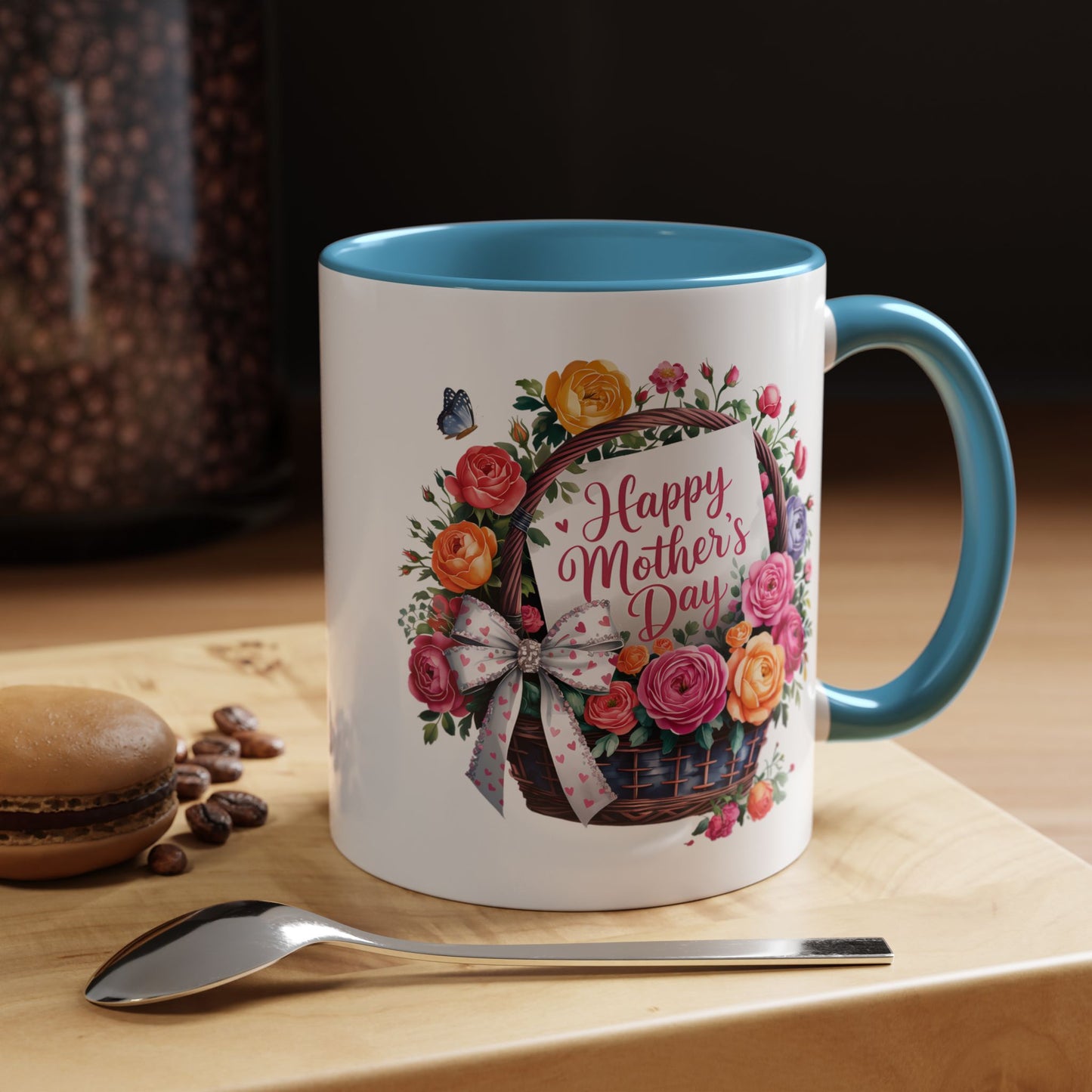 Mother's Day Mug - Happy Mother's Bouquet