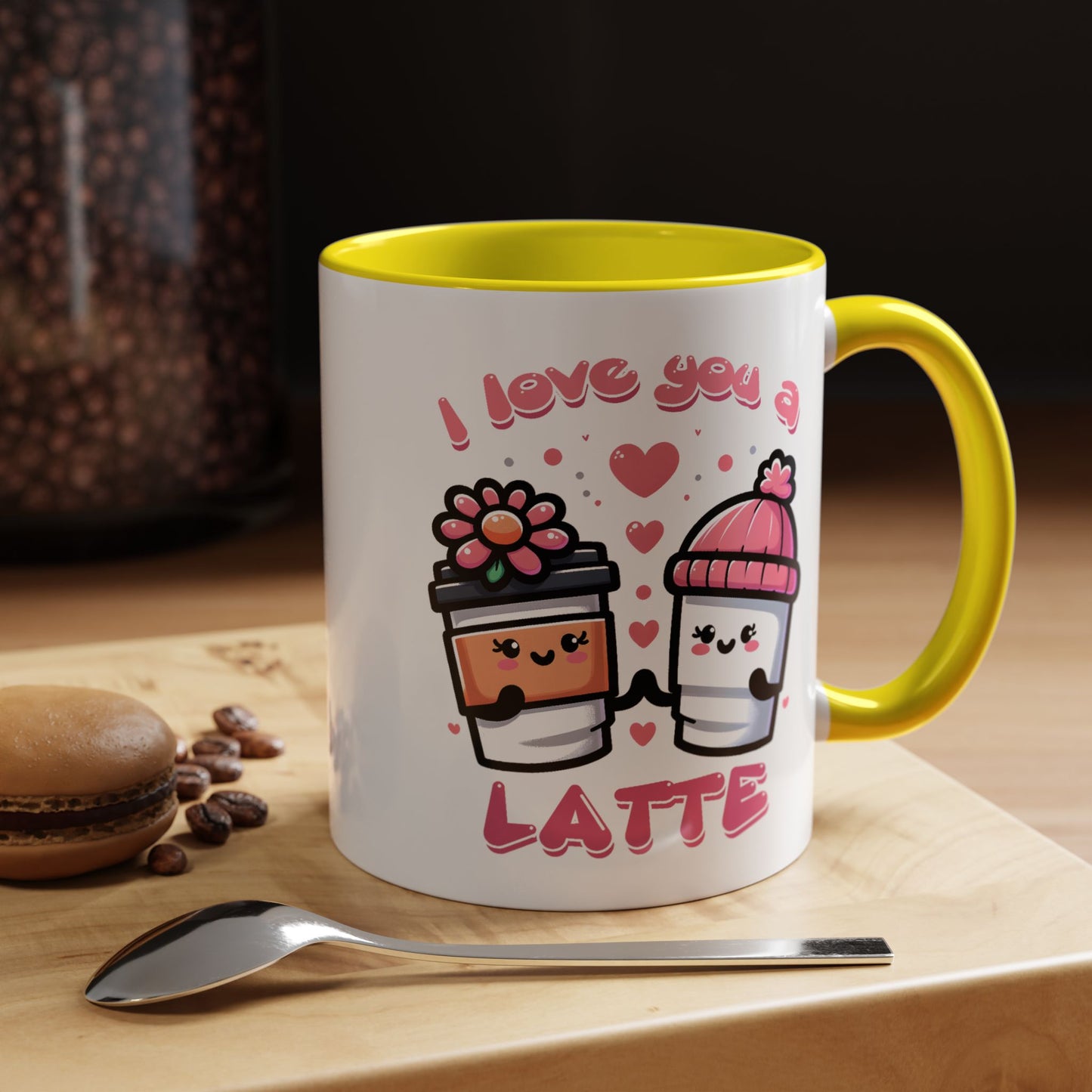 Anniversary Mug - I Love You a Latte Cute