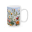 Artistic Mug - Felted Flowers 3