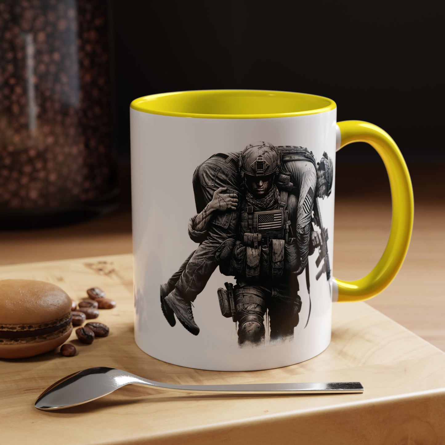 4th of July Mug - American Combat Soldiers
