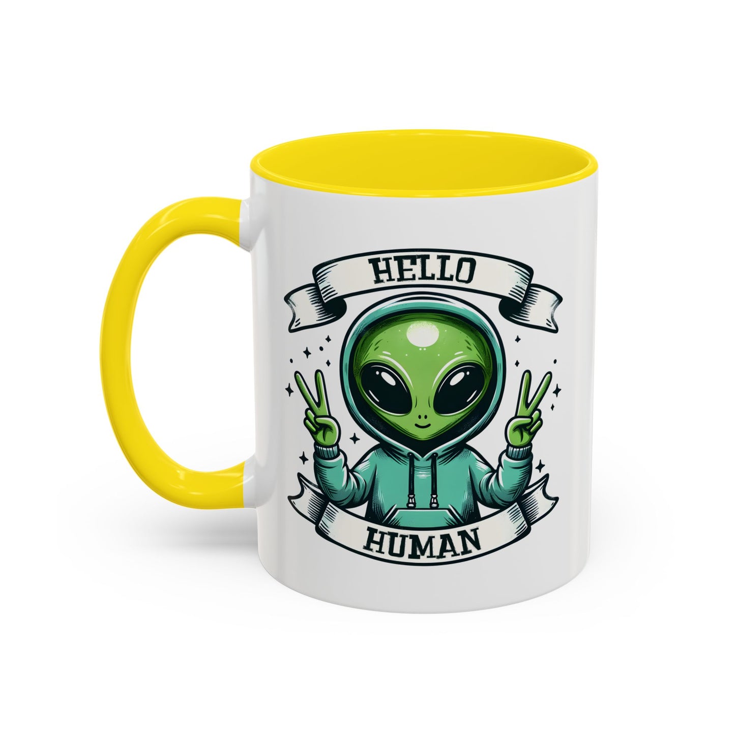Alien Mug - Hello Human