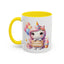 Birthday Mug - Girl Unicorn Happy Birthday Sign 2
