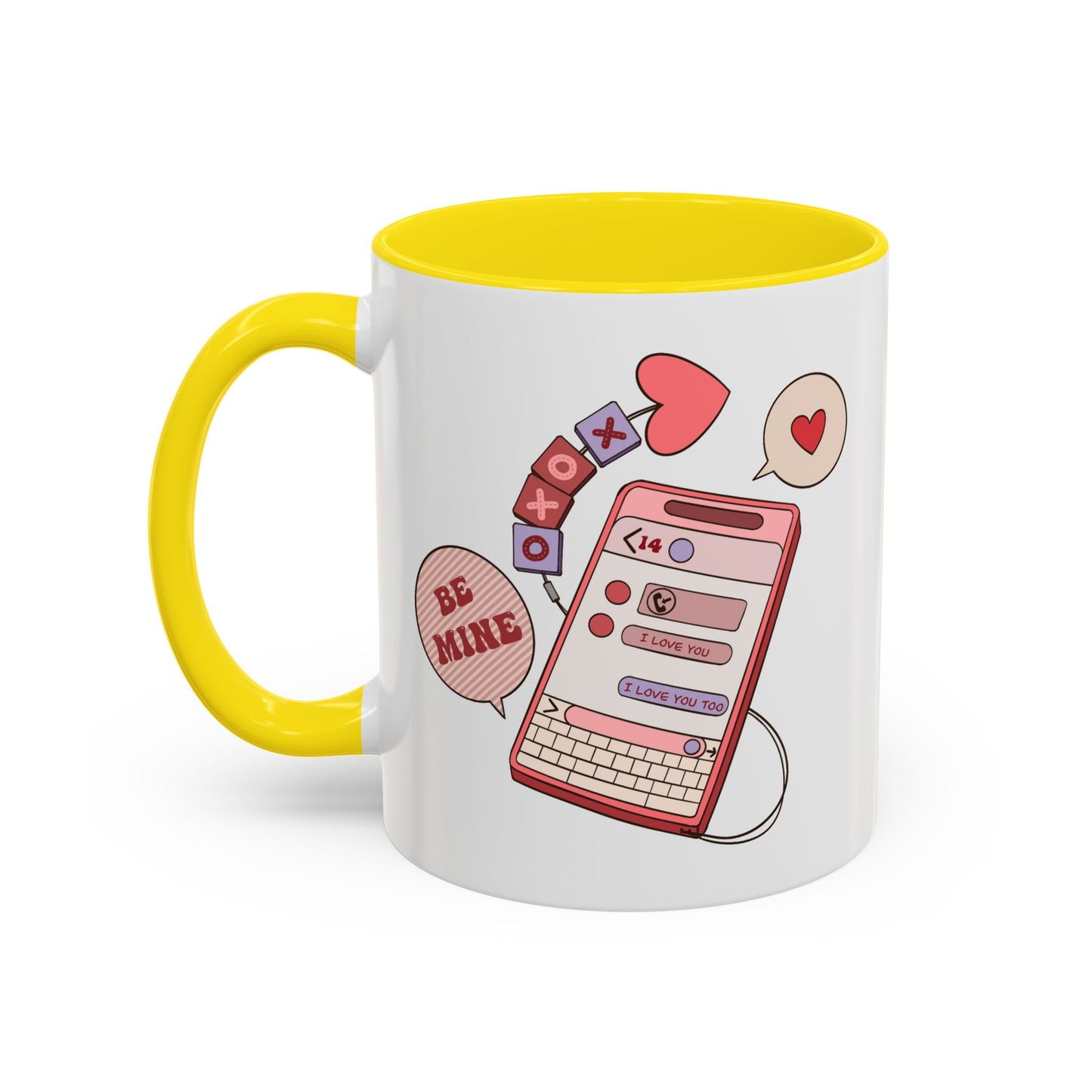 Valentine's Day Mug - Be Mine I Love You