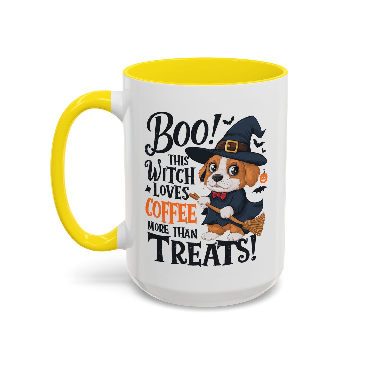 Halloween Mug - Puppy Witch