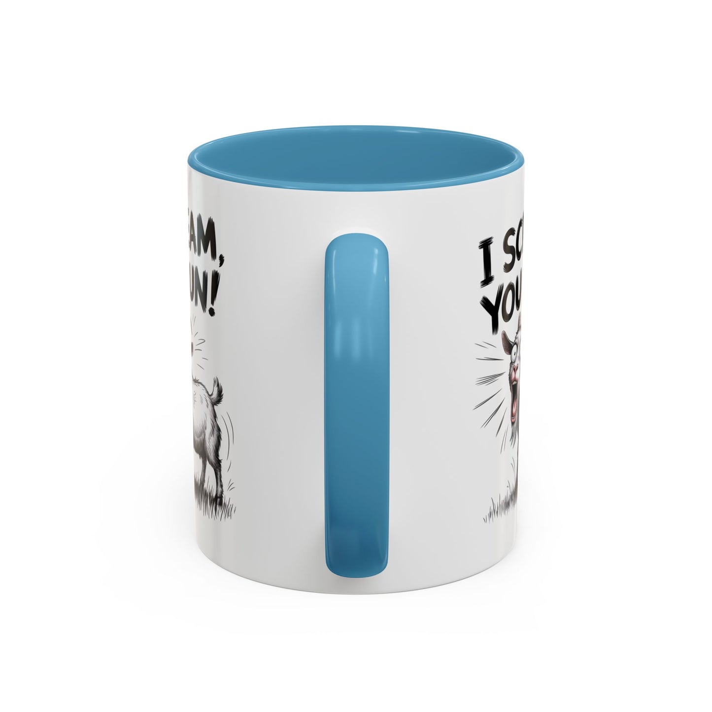 Humor Mug - I Scream, You Run