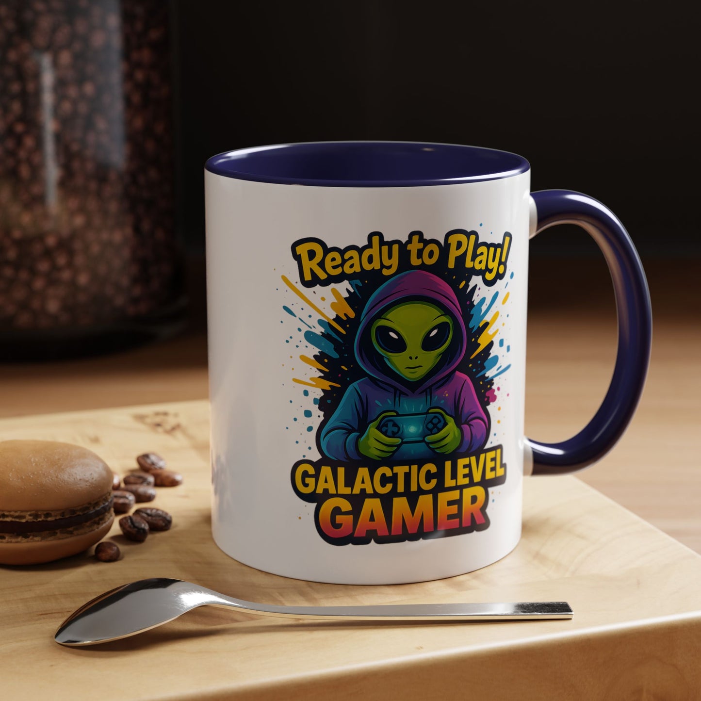 Alien Mug - Galactic Level Gamer