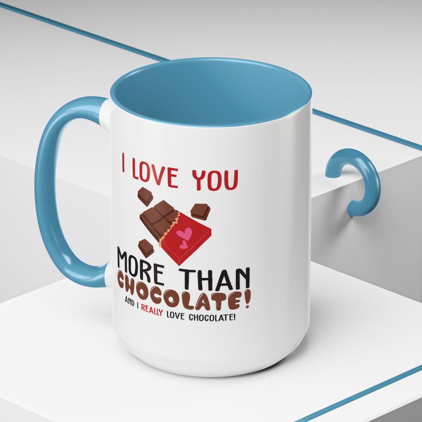 Anniversary Mug - I Love You More Than Chocolate