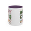 Christmas Mug - Merry Christmas Green Red & Gold Patterned Text