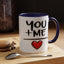 Anniversary Mug - You and Me Red Heart