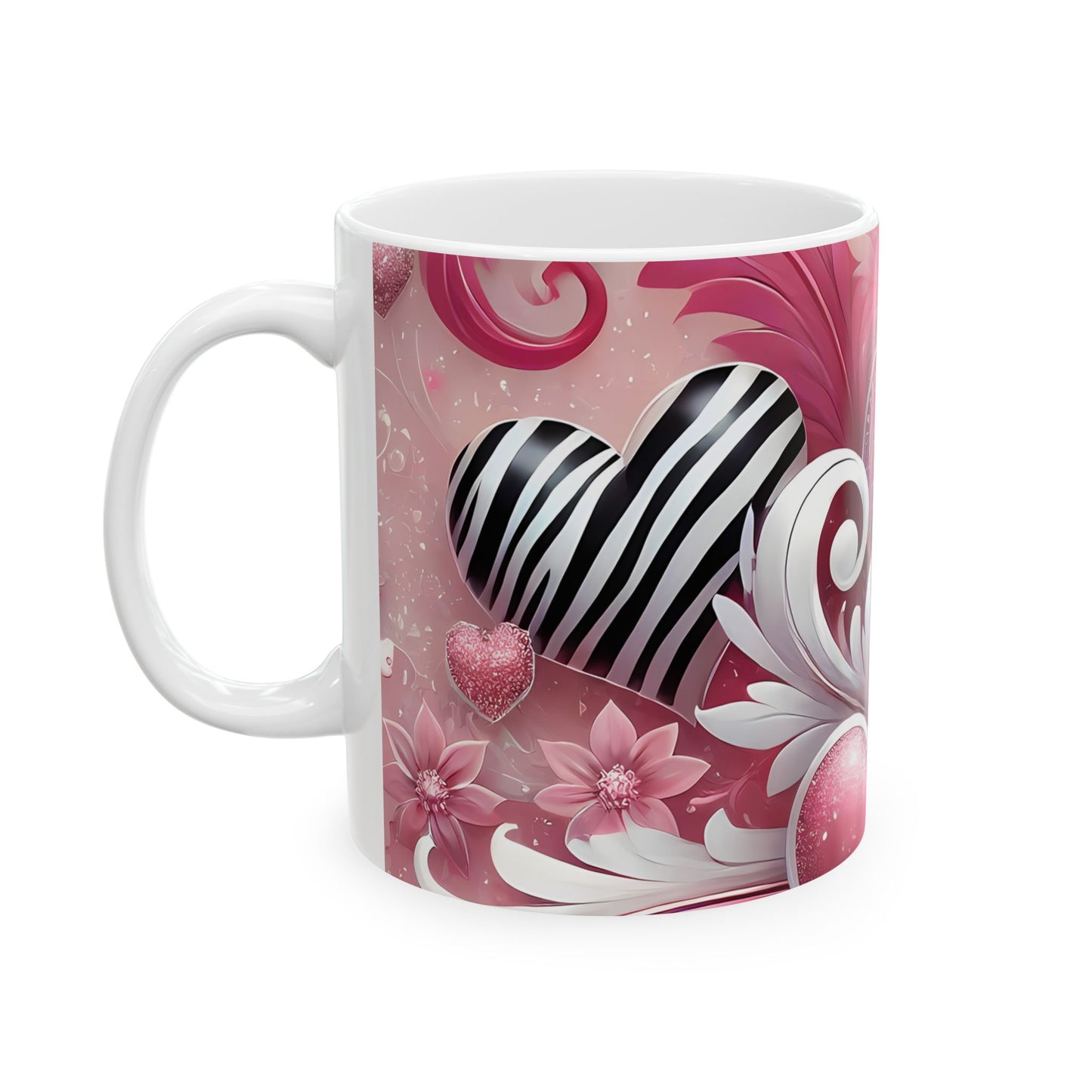 Artistic Mug - Art Hearts