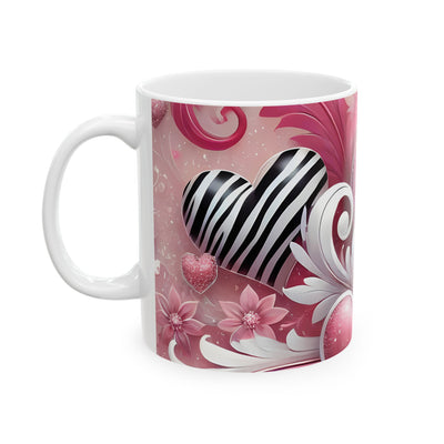Artistic Mug - Art Hearts