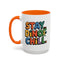 Humor mug - Stay Dino Chill