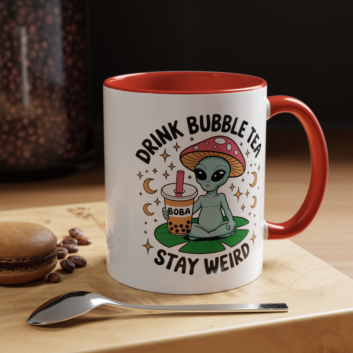 Alien Mug - Drink Bubble Tea