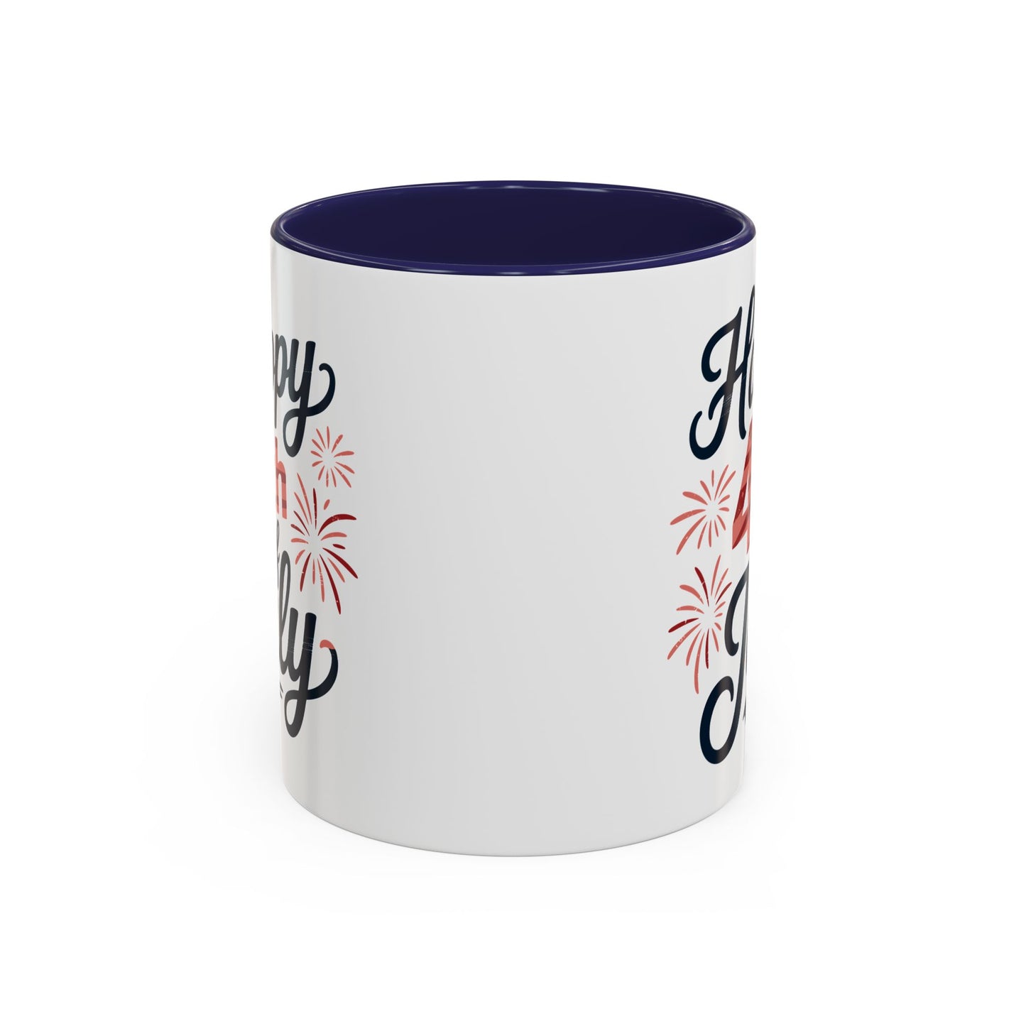 4th of July Mug - Happy 4th of July Fireworks