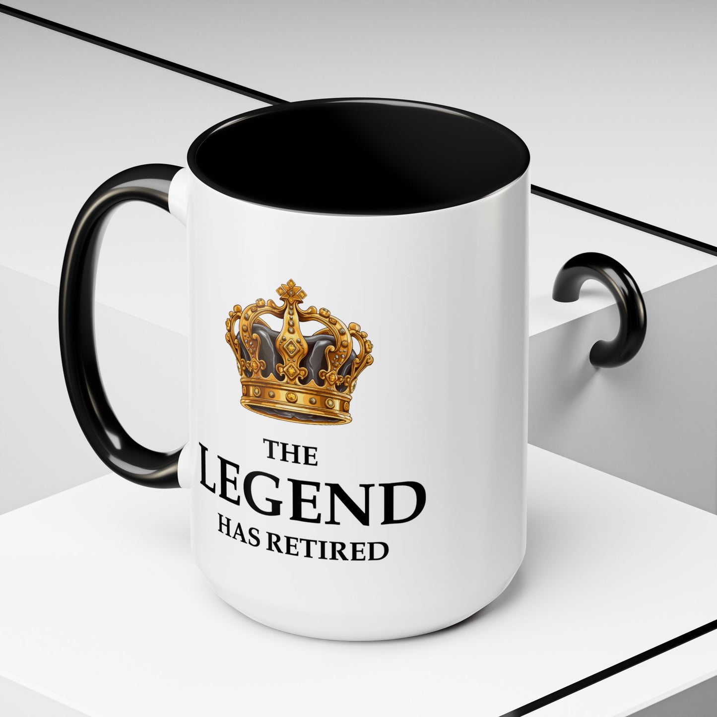 Office Mug - The Legend Has Retired