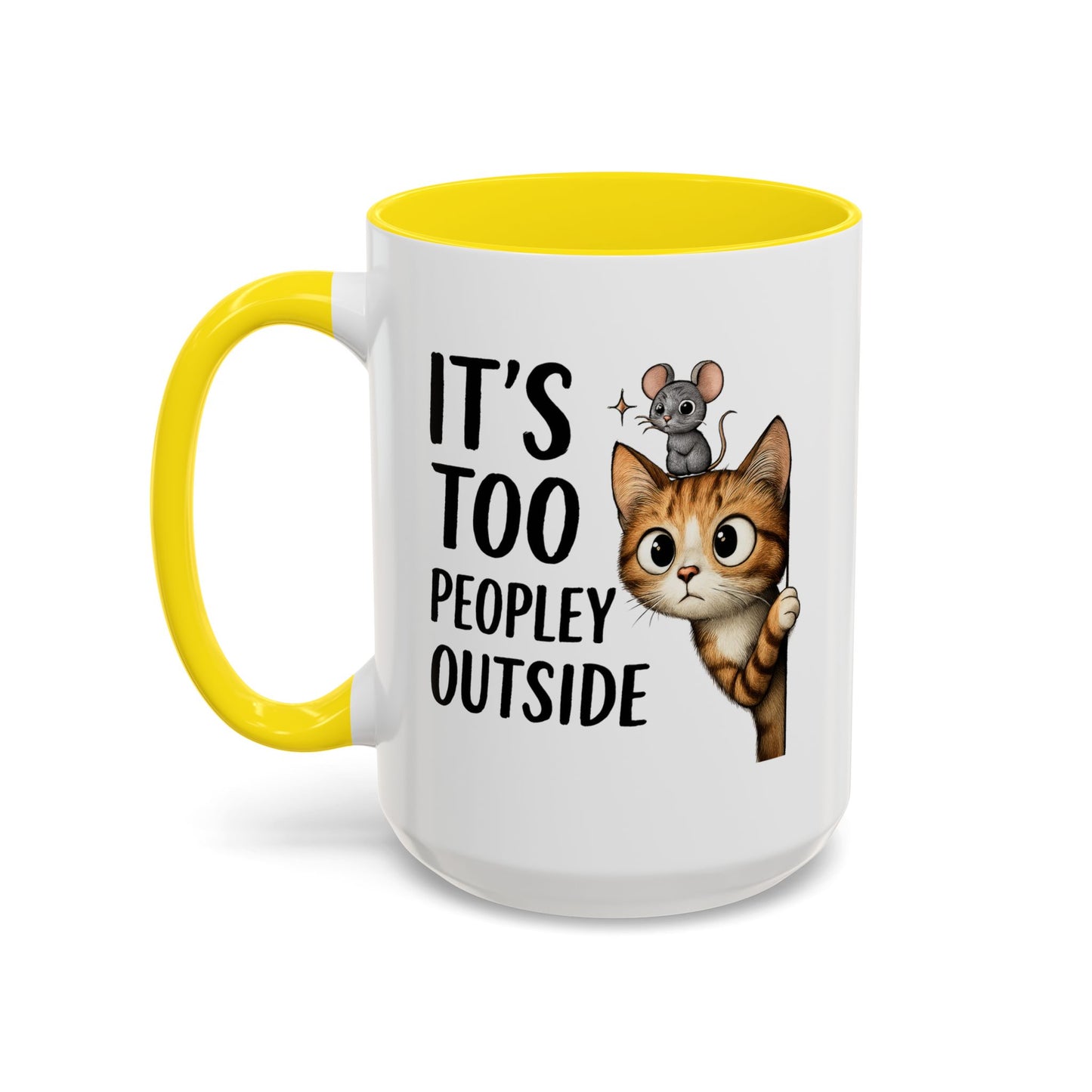 Animal Mug - It's Too Peopley Outside