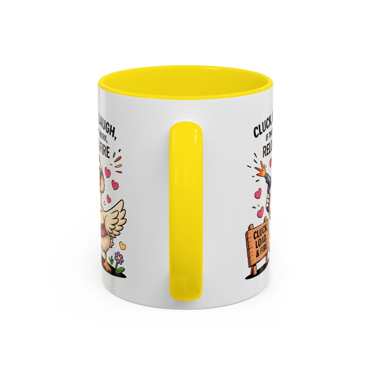 Adult Mug - Cluck Love Laugh