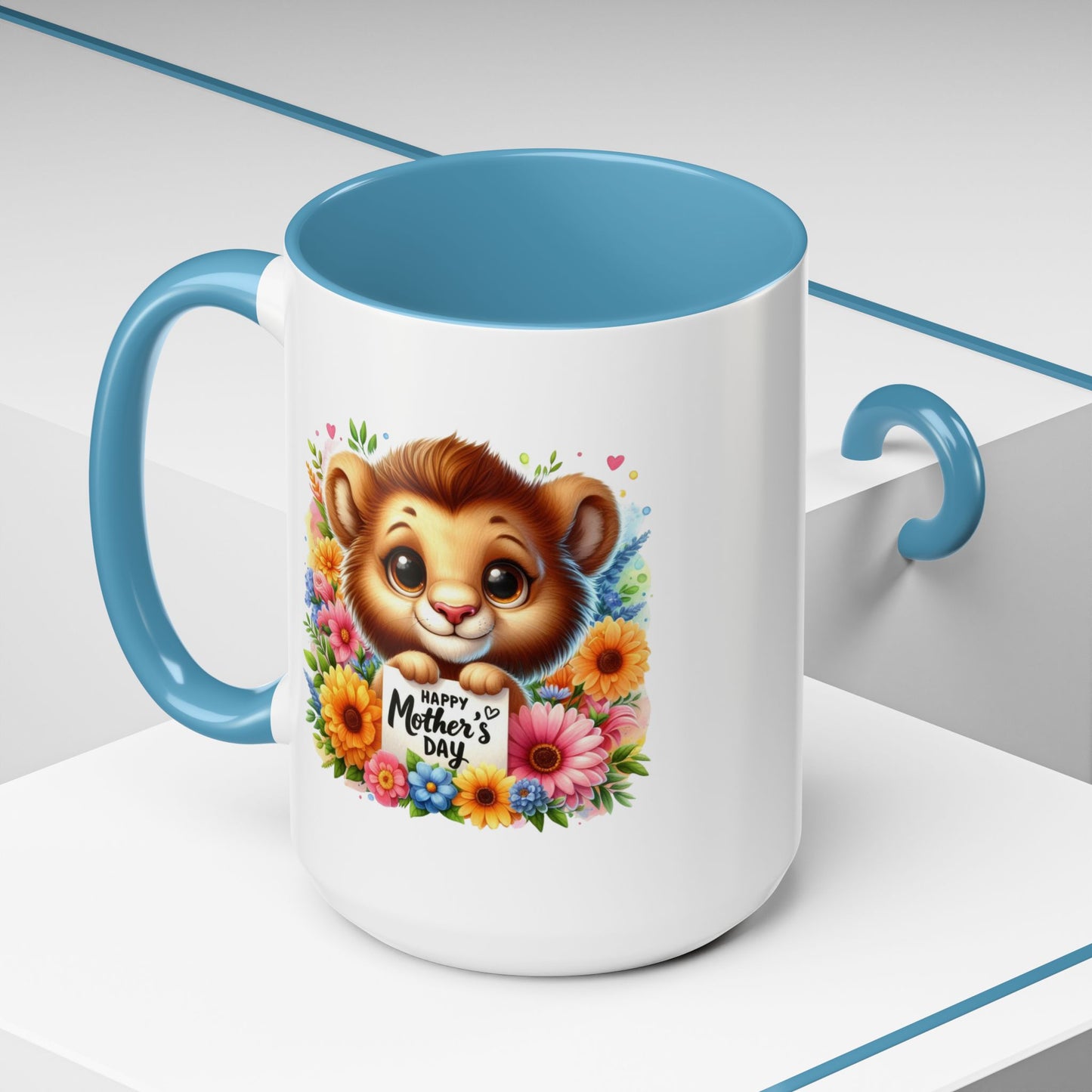 Mother's Day Mug - Happy Mother's Day Lion