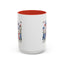 4th of July Mug - Floral America Patriotic