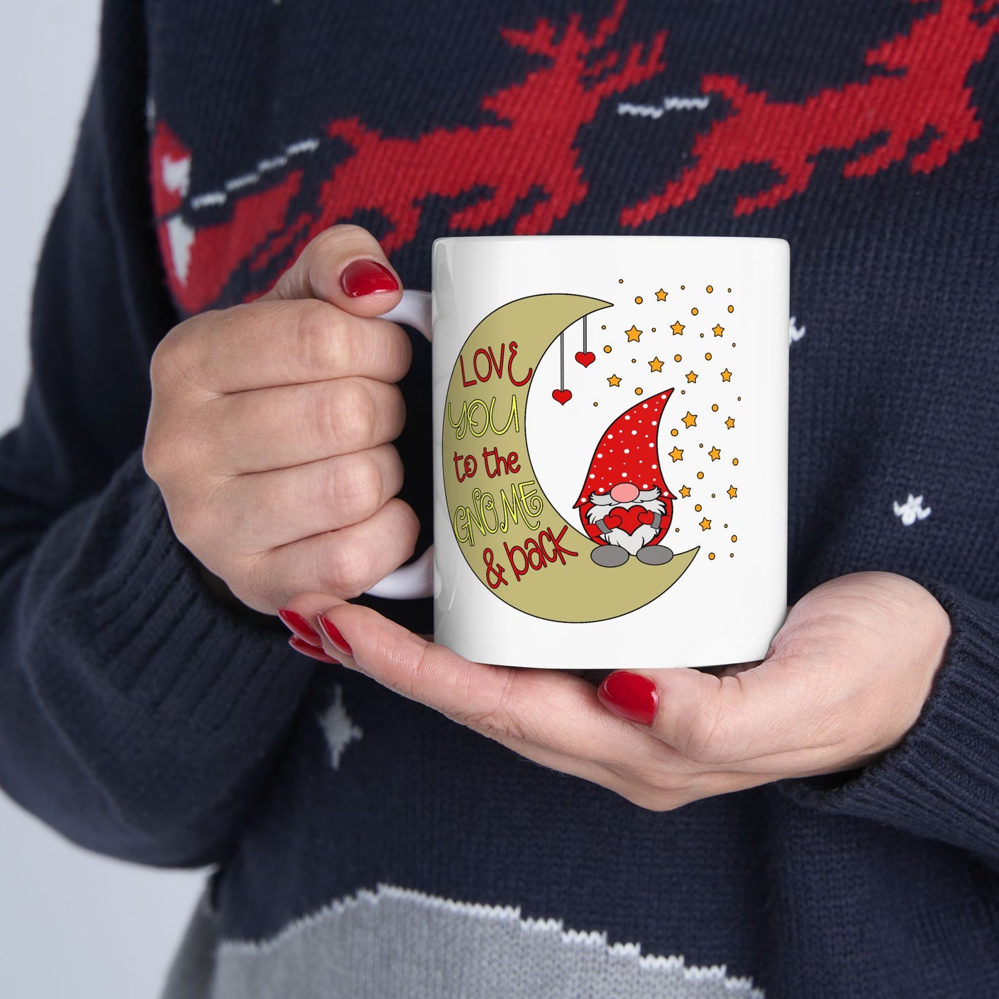 Anniversary Mug - Love You to the Gnome and Back