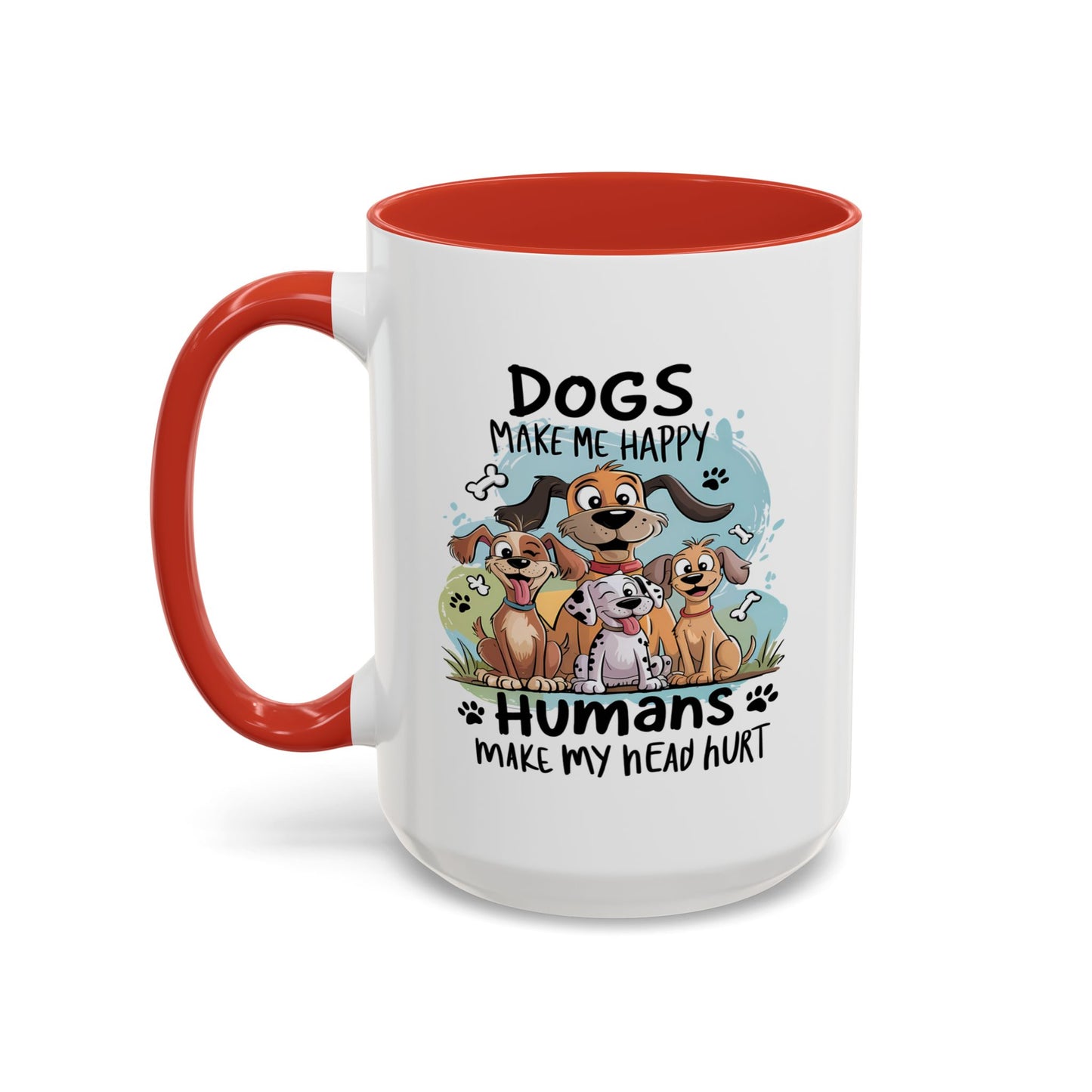 Animal Mug - Dogs Make Me Happy