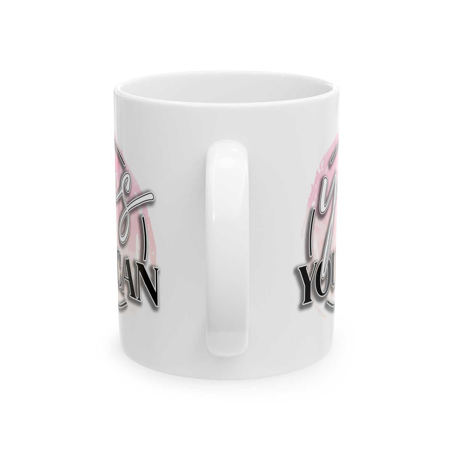 Motivation Mug - Yes You Can Circle