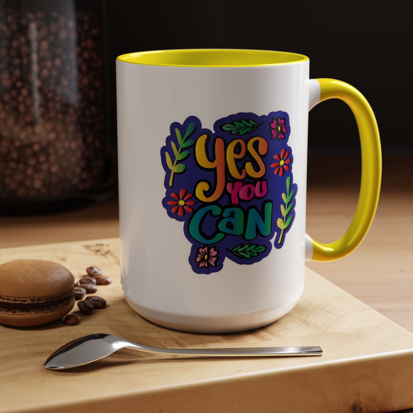 Motivation Mug - Yes You Can Brush