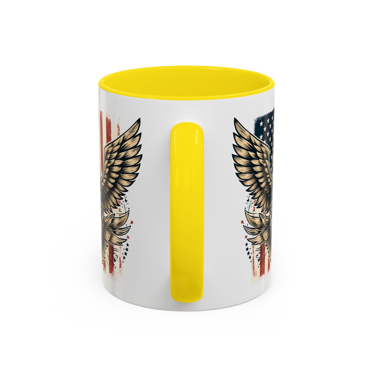 4th of July Mug - American Bald Eagle Flag 9