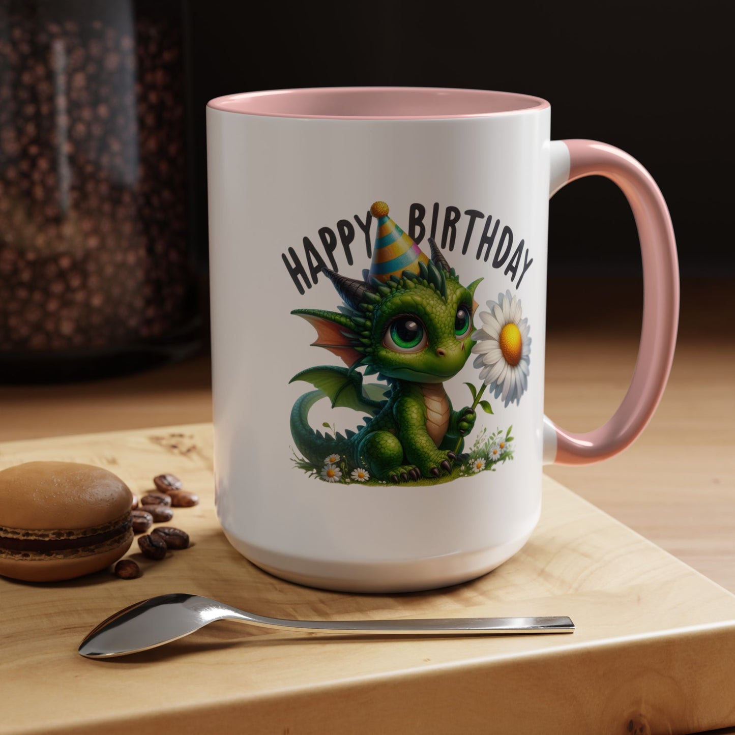 Birthday Mug - Dragon Clipart